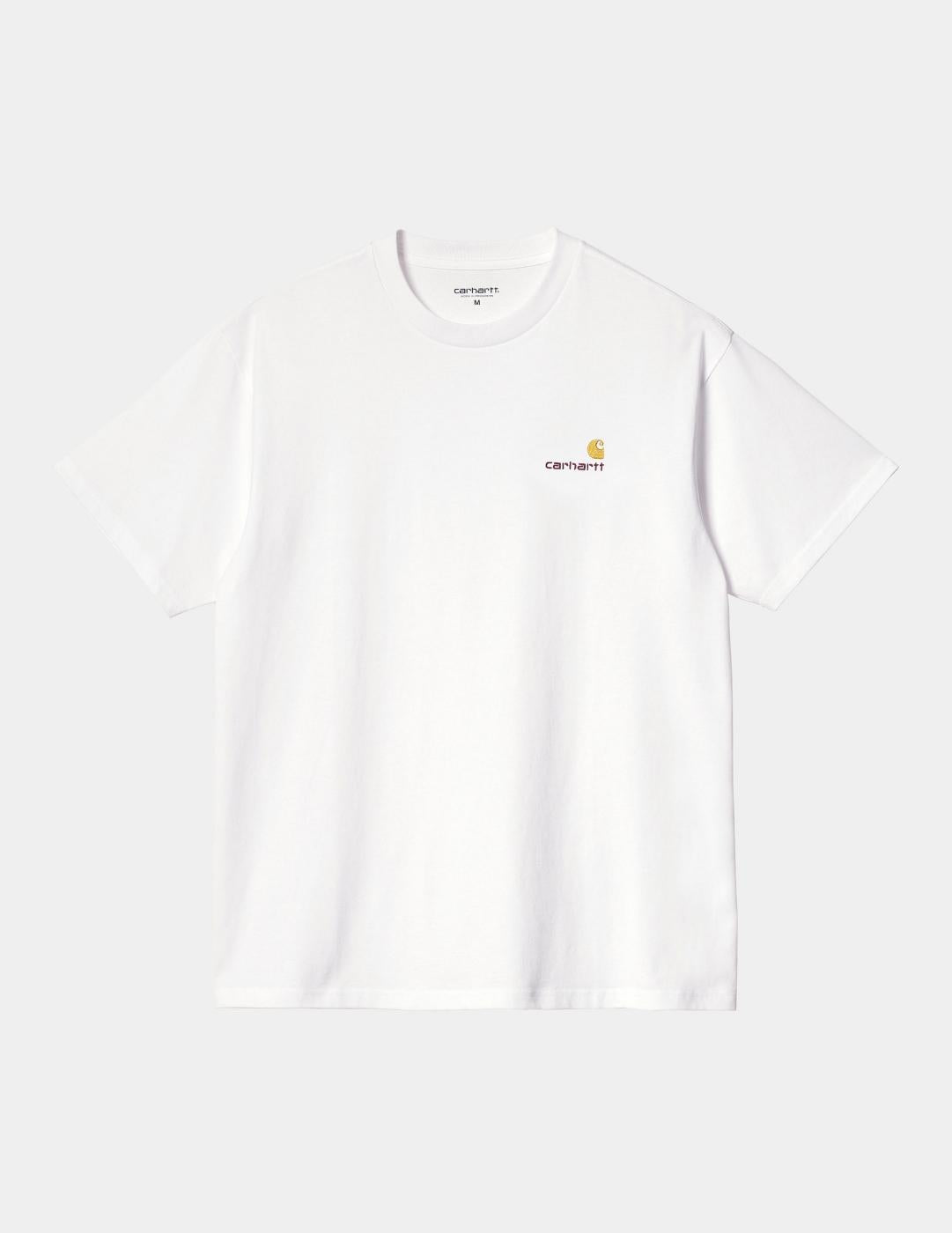 Camiseta CARHARTT AMERICAN SCRIPT - White