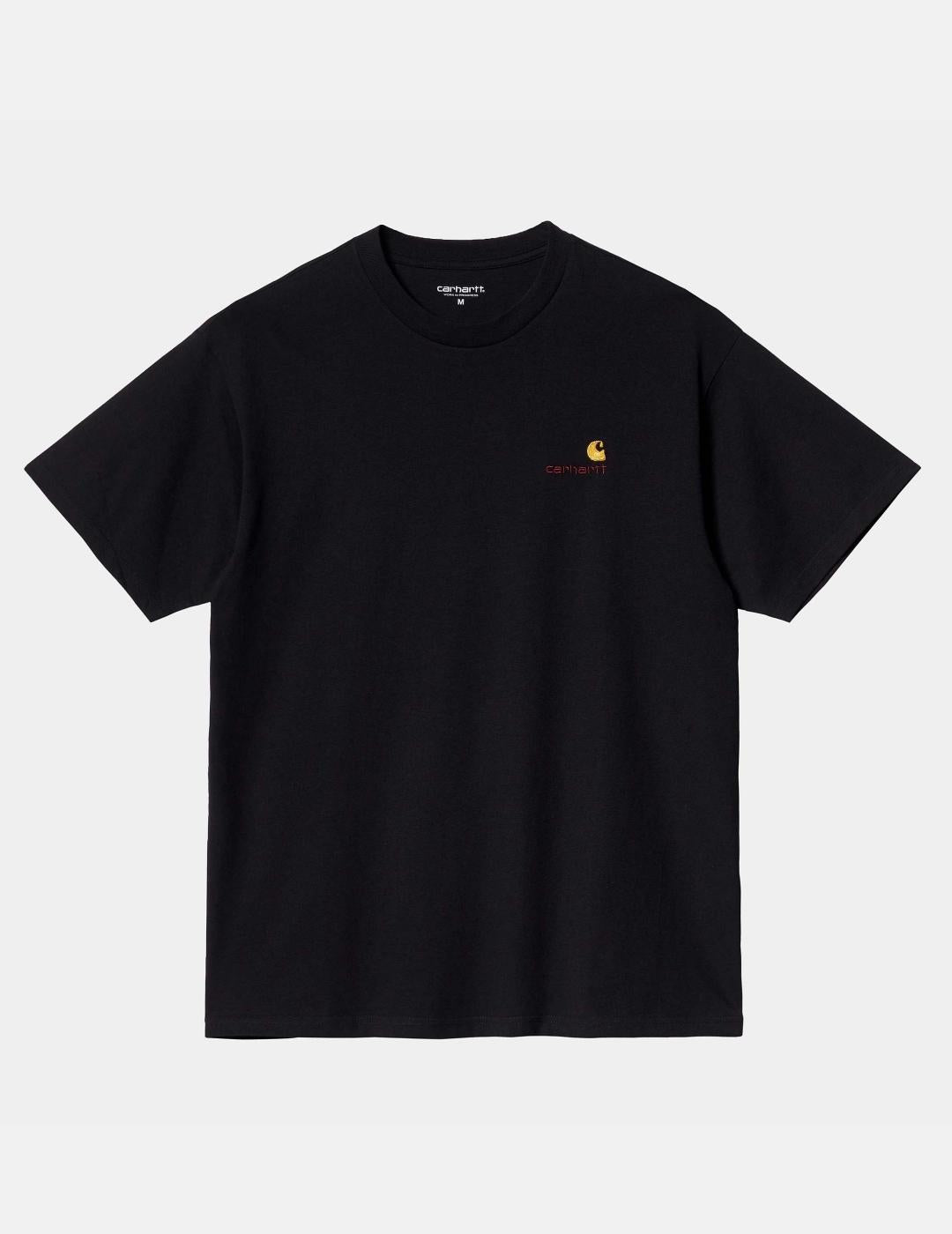 Camiseta CARHARTT WIP AMERICAN SCRIPT - Black