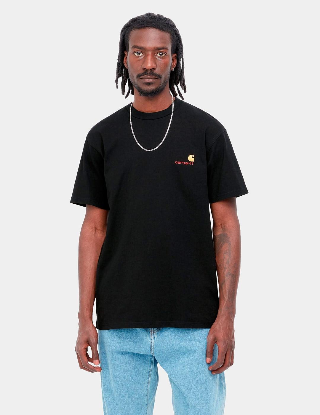 Camiseta CARHARTT WIP AMERICAN SCRIPT - Black