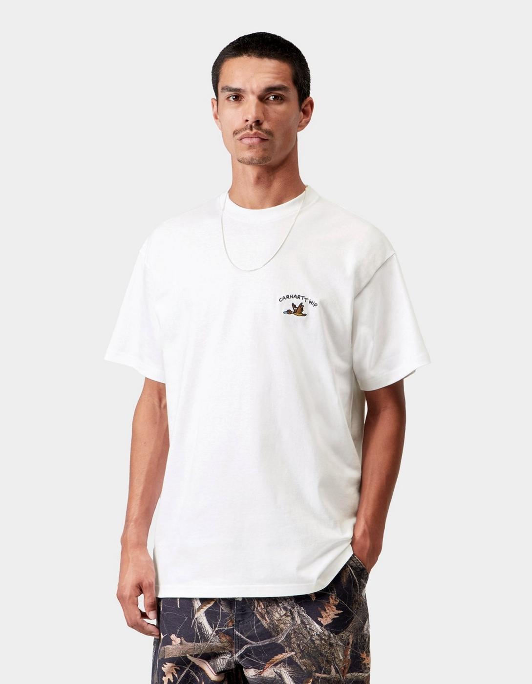 Camiseta CARHARTT WIP ANIMATED DUCKS - White