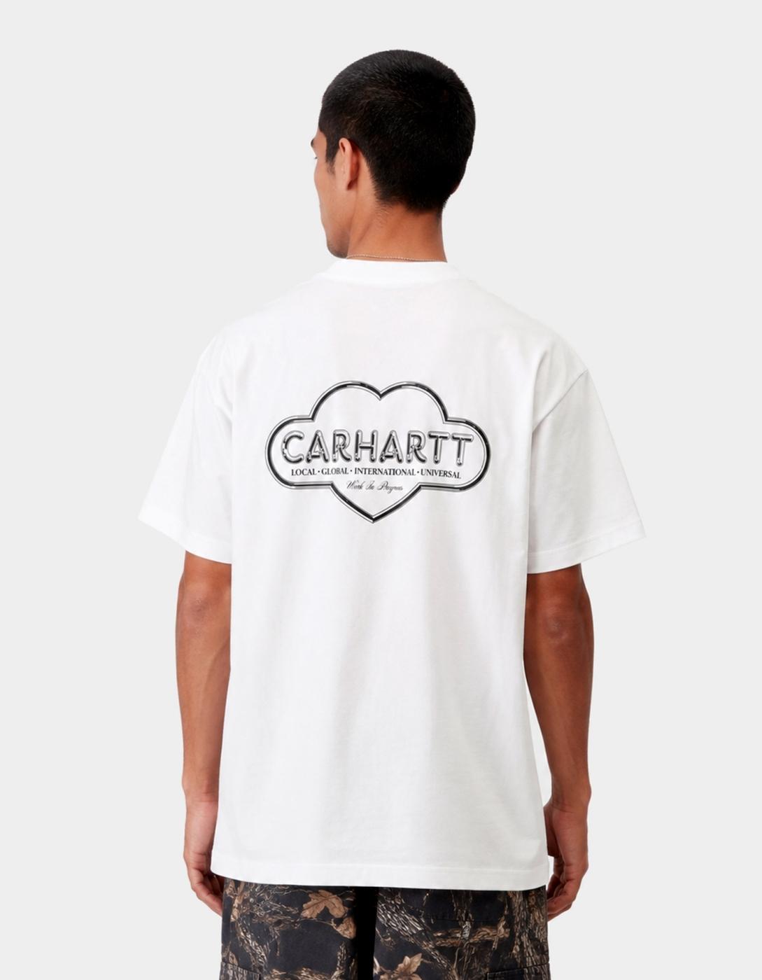 Camiseta CARHARTT WIP CLOUD HEART - White