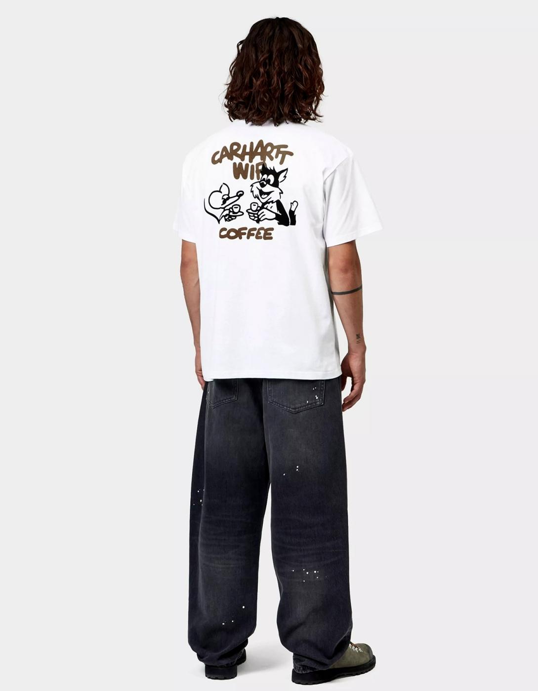 Camiseta CARHARTT WIP COFFEE BREAK - White