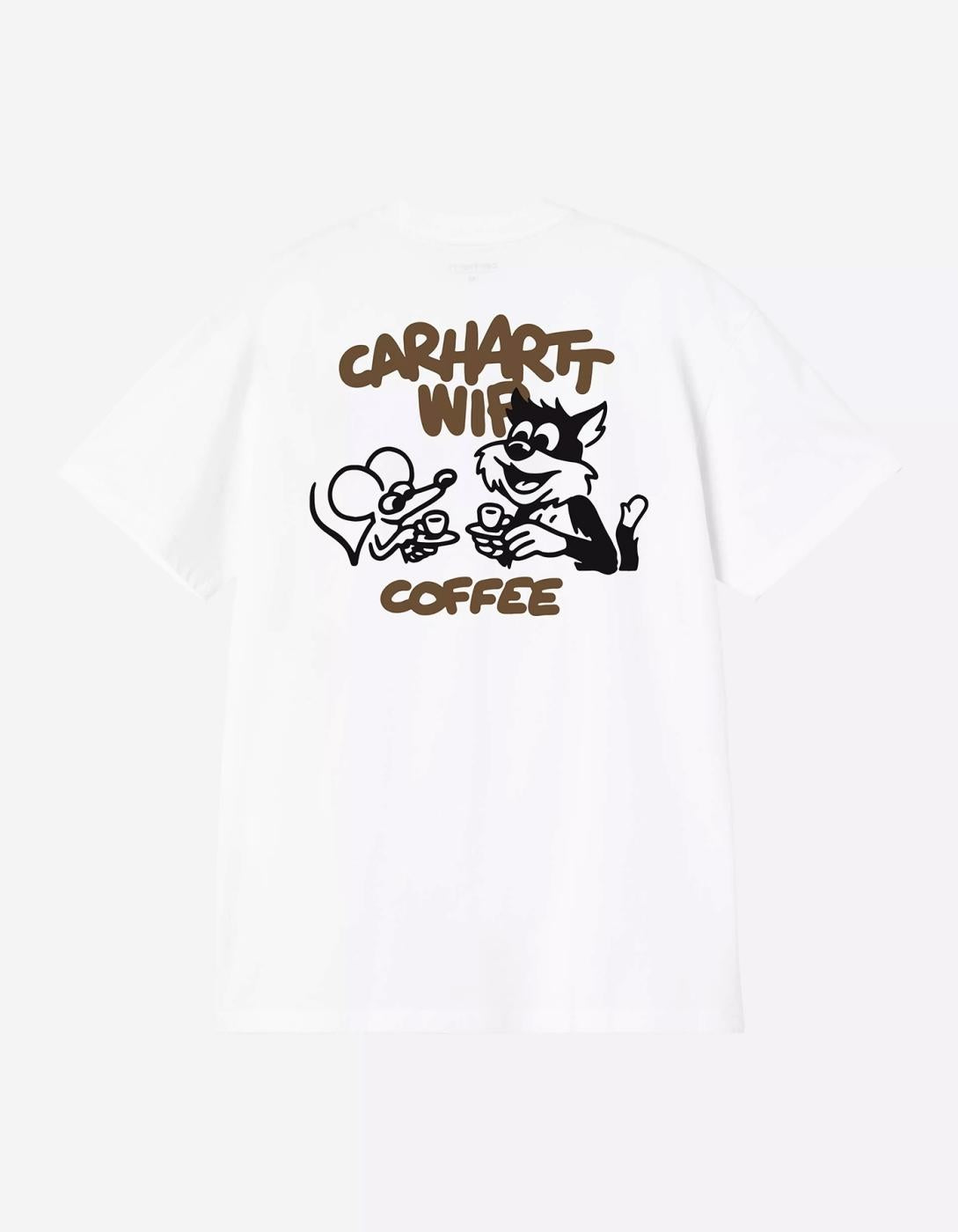 Camiseta CARHARTT WIP COFFEE BREAK - White