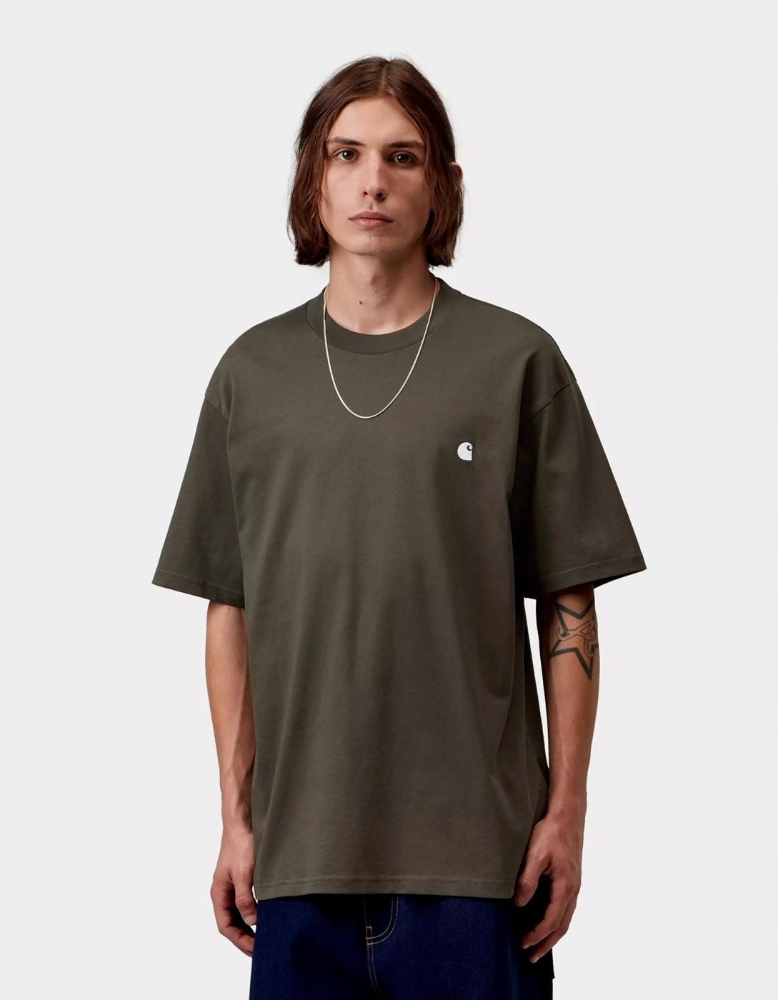 Camiseta CARHARTT WIP MADISON - Cypress / White