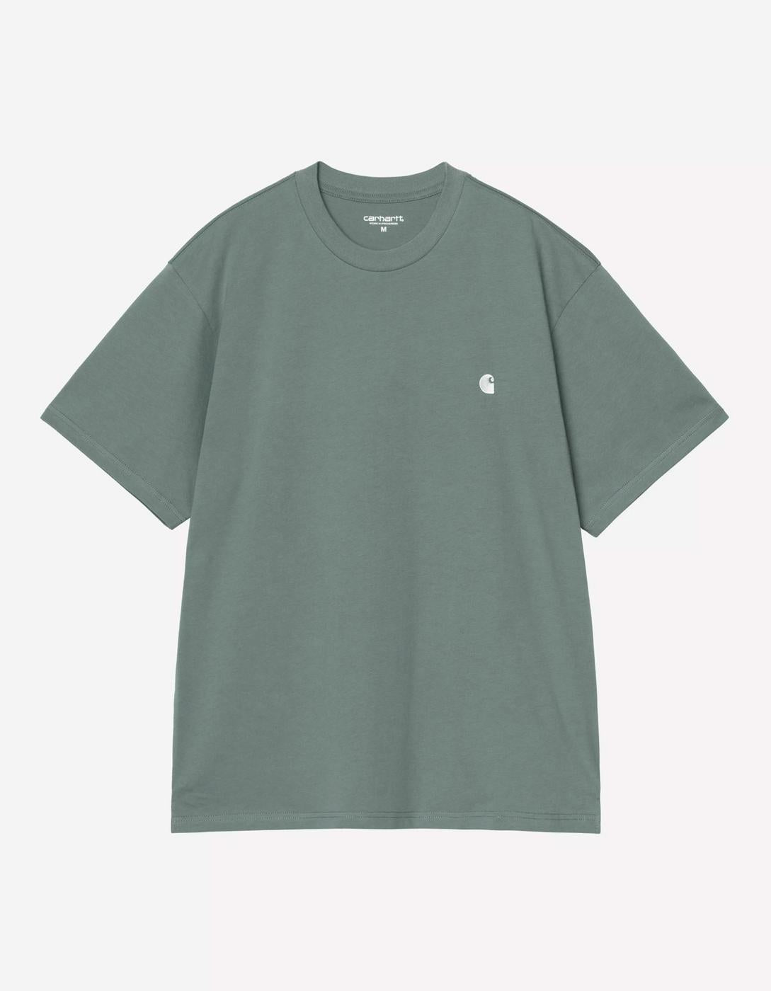 Camiseta CARHARTT WIP MADISON - Velvet Green/White