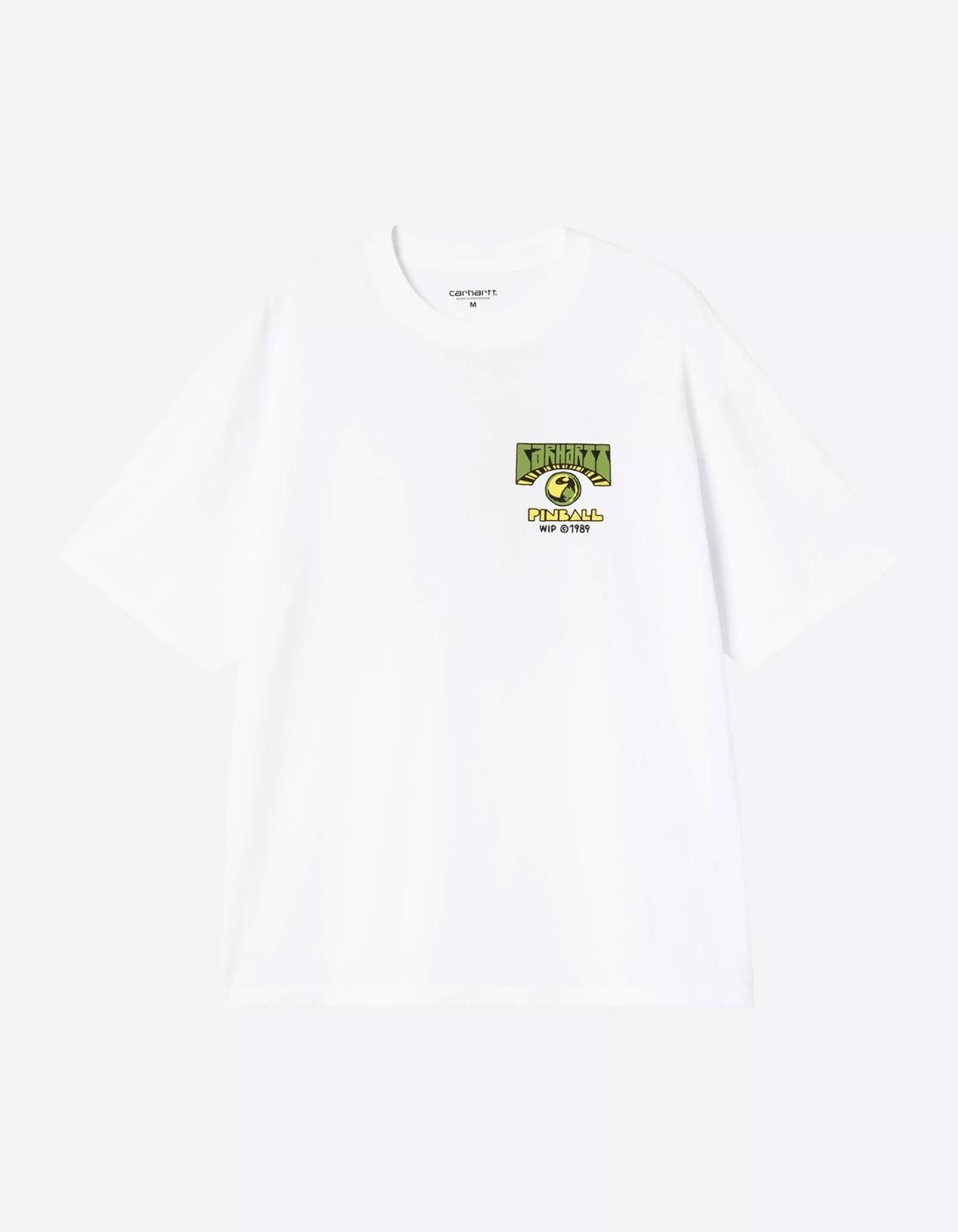 Camiseta CARHARTT WIP PINBALL - White