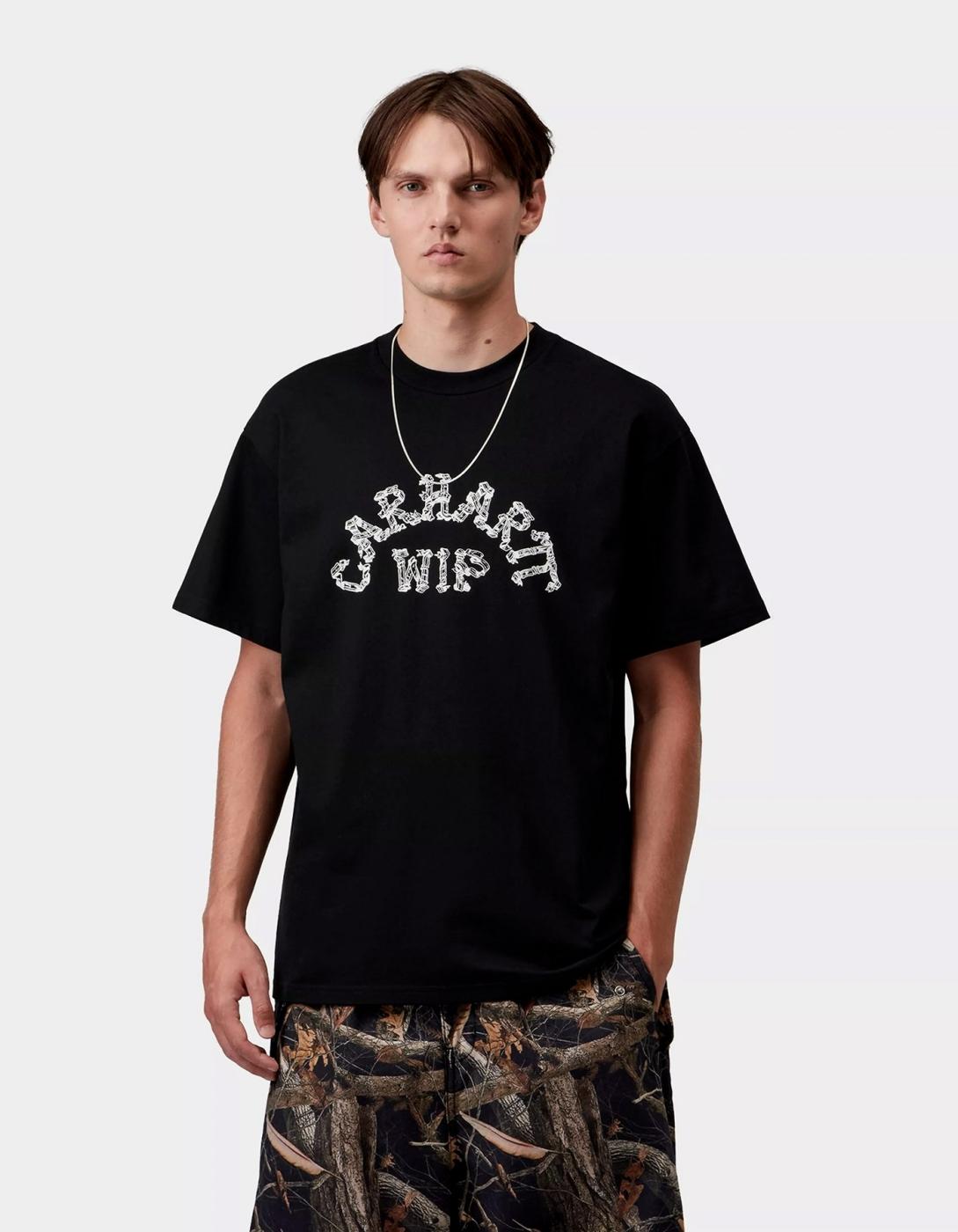 Camiseta CARHARTT WIP RIBBON SCRIPT - Black