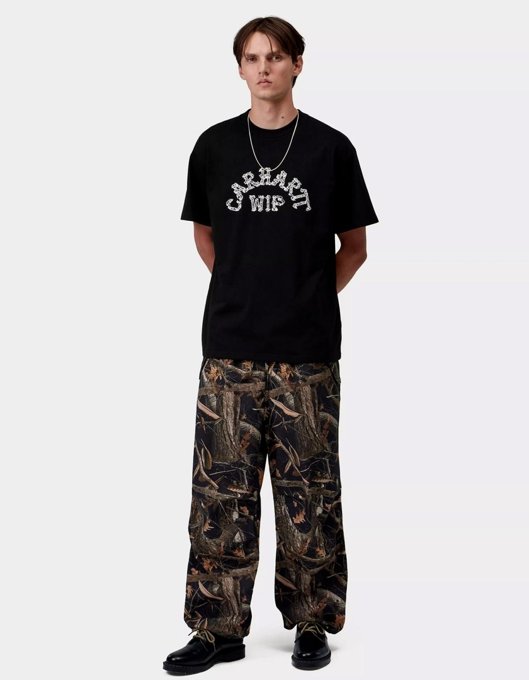Camiseta CARHARTT WIP RIBBON SCRIPT - Black