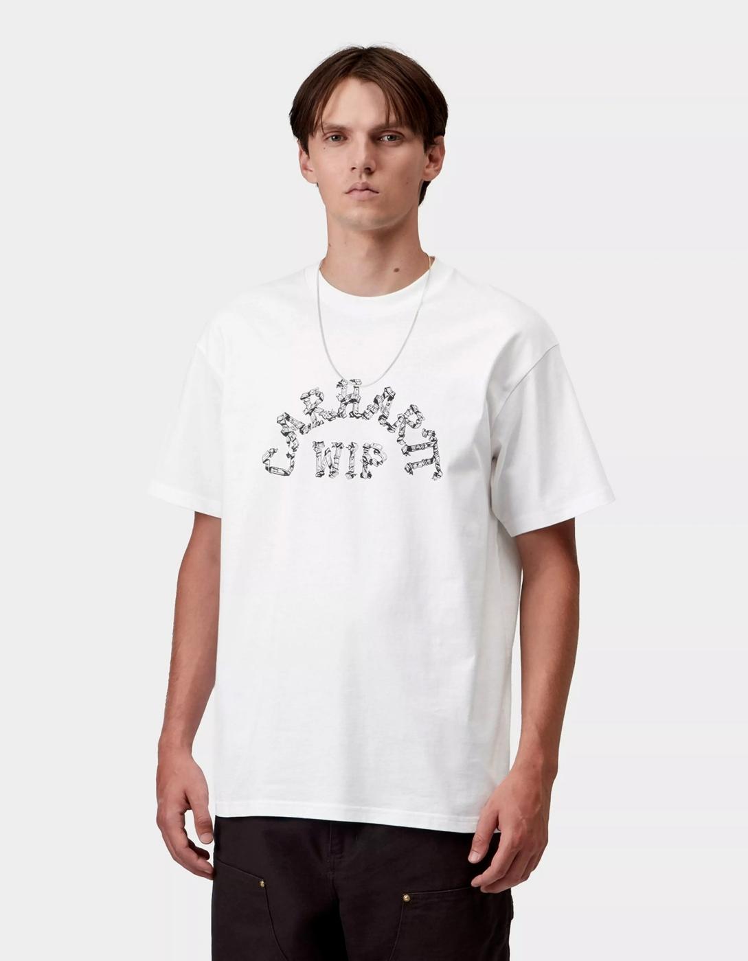Camiseta CARHARTT WIP RIBBON SCRIPT - White