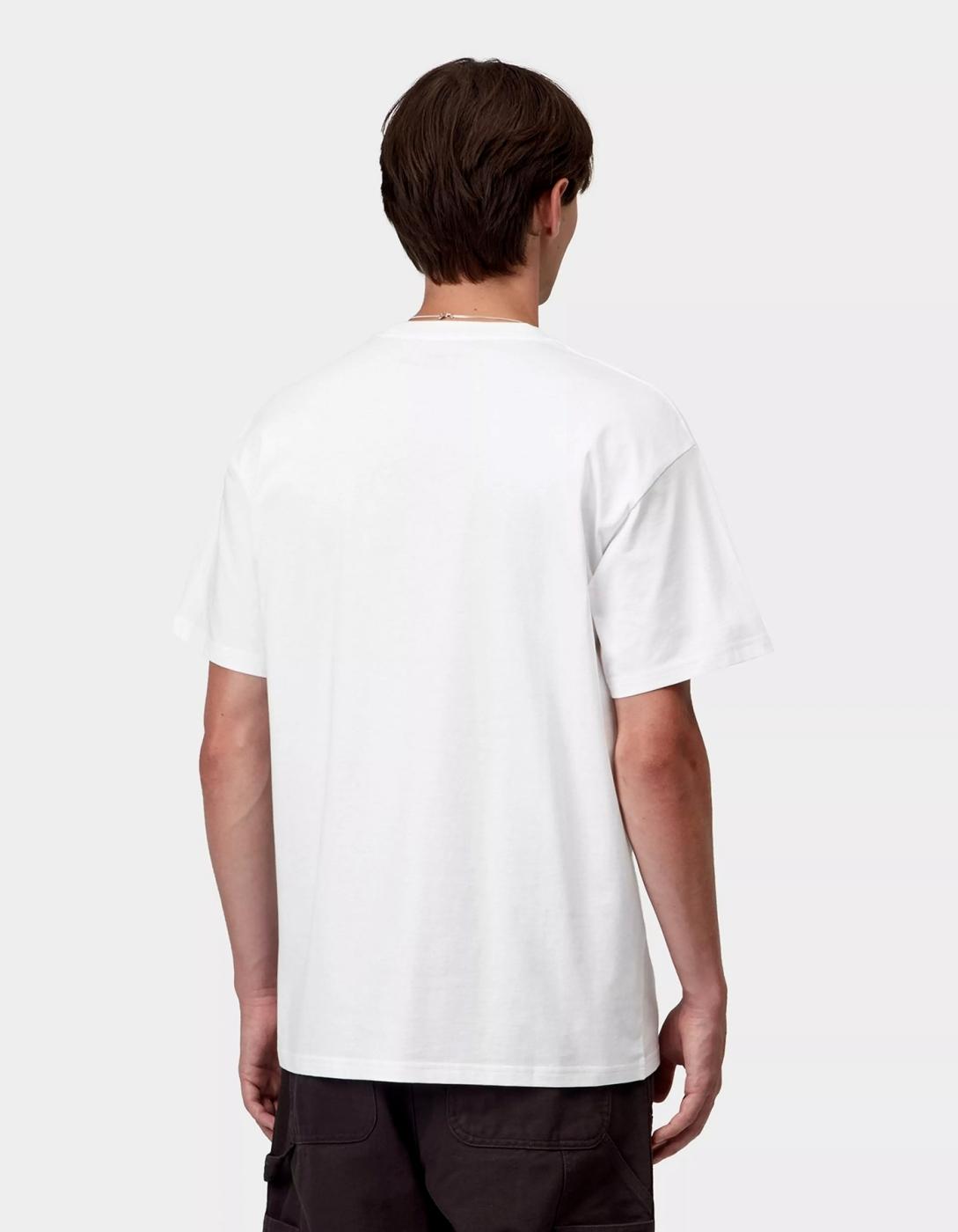 Camiseta CARHARTT WIP RIBBON SCRIPT - White