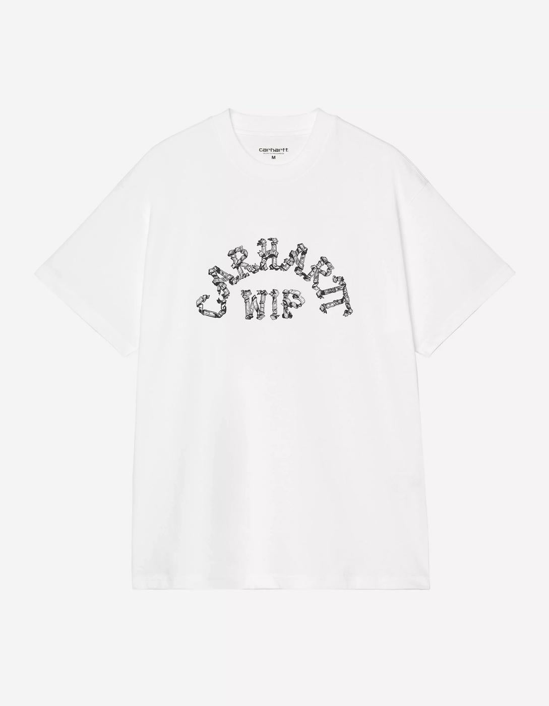 Camiseta CARHARTT WIP RIBBON SCRIPT - White