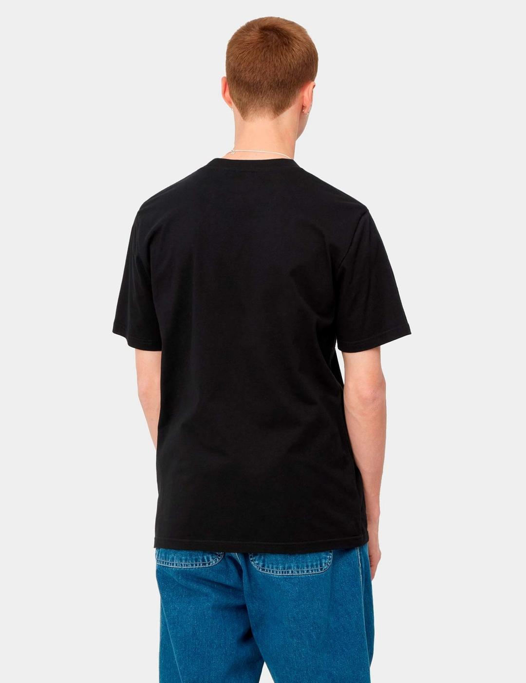 Camiseta CARHARTT WIP SCRIPT - Black / White