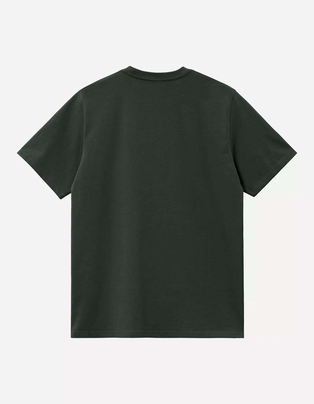 Camiseta CARHARTT WIP SCRIPT - Dark Scarab / Palisander