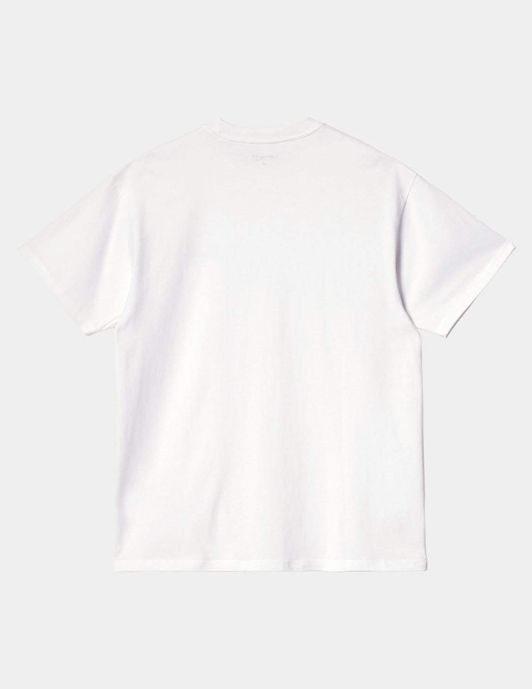 Camiseta CARHARTT WIP SCRIPT EMBROIDERY - White/Black