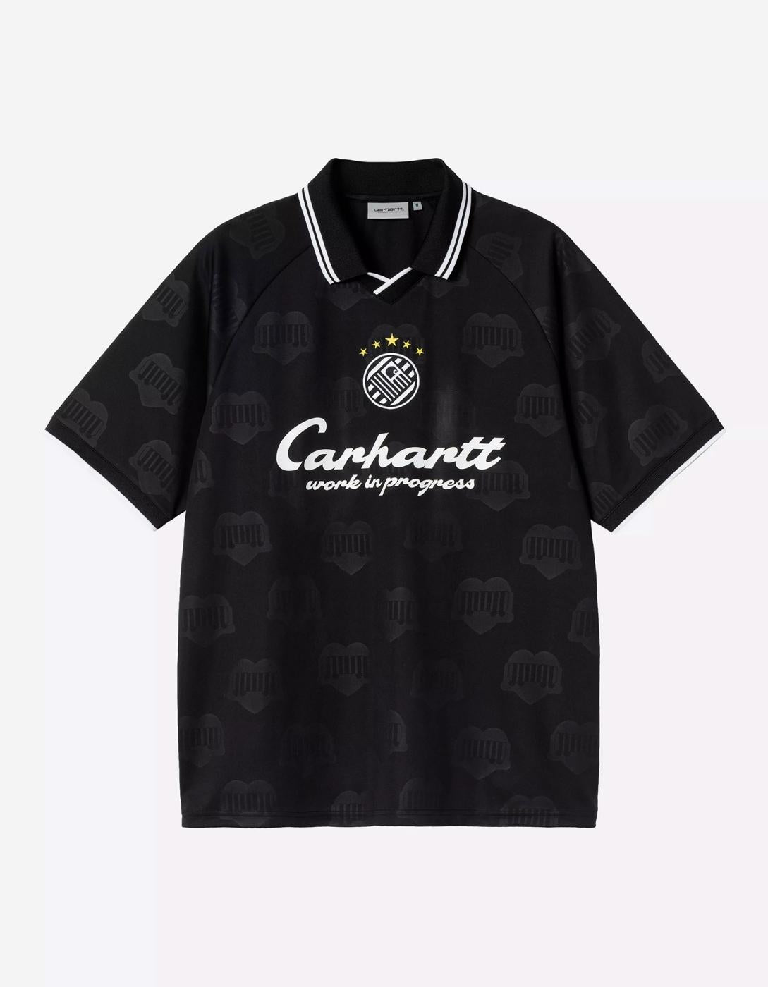 Camiseta CARHARTT WIP TERRACE FOOTBALL - Black