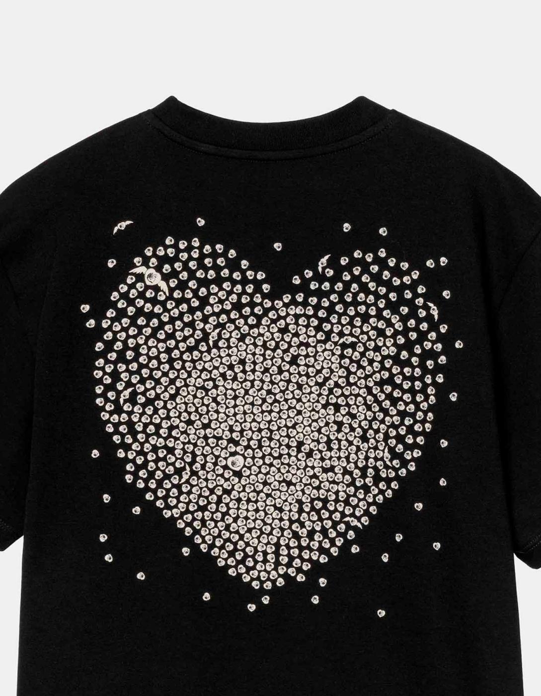 Camiseta CARHARTT WIP W' HEARTS OF HARTTS - Black