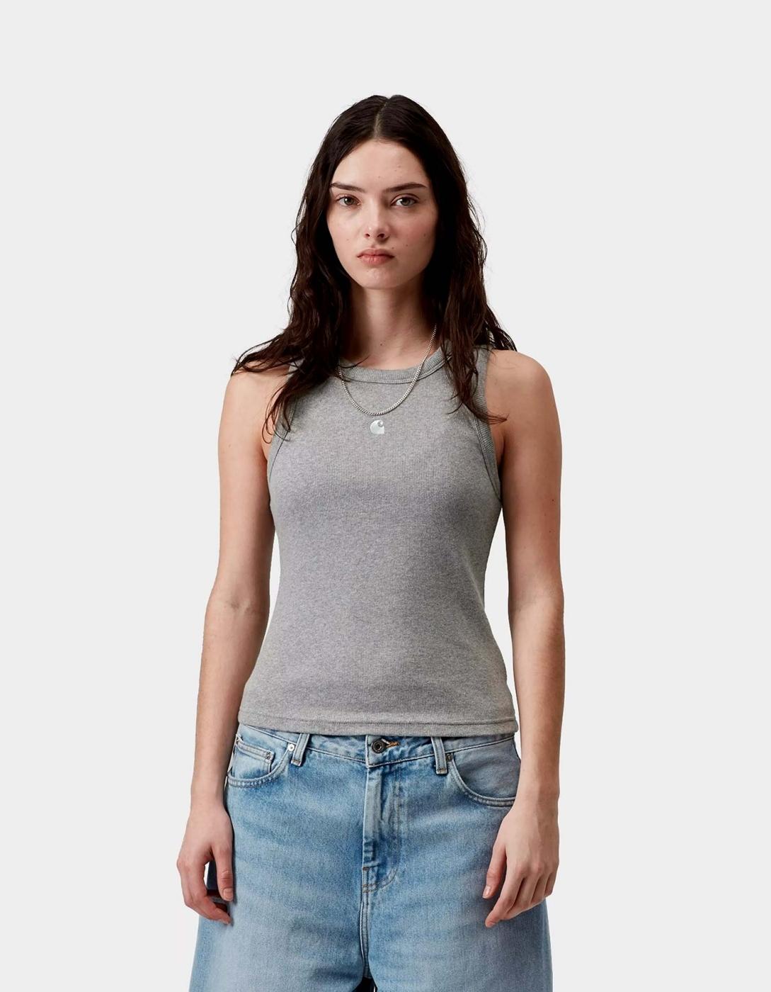 Camiseta CARHARTT WIP W' PHILIPS - Grey Heather