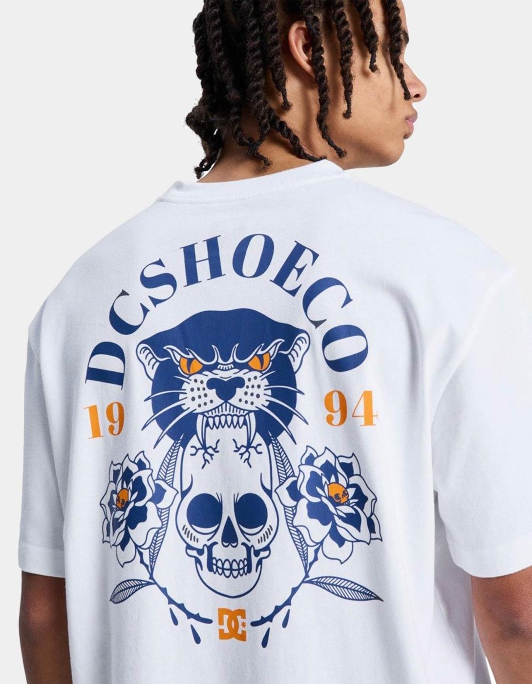 Camiseta DC TIGER BITE - White