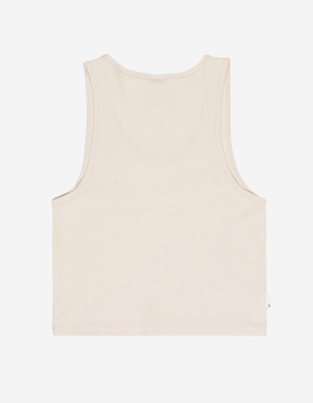 Camiseta ELEMENT LOWCASE CROP - Crystal Gray