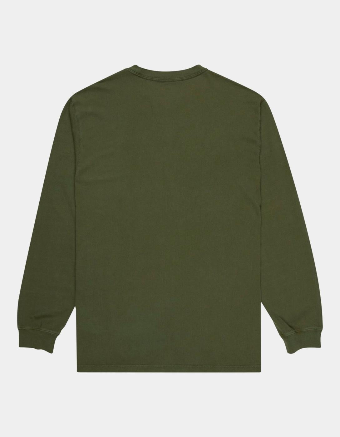 Camiseta ELEMENT LOWCASE PIGMENT LS - Rifle Green