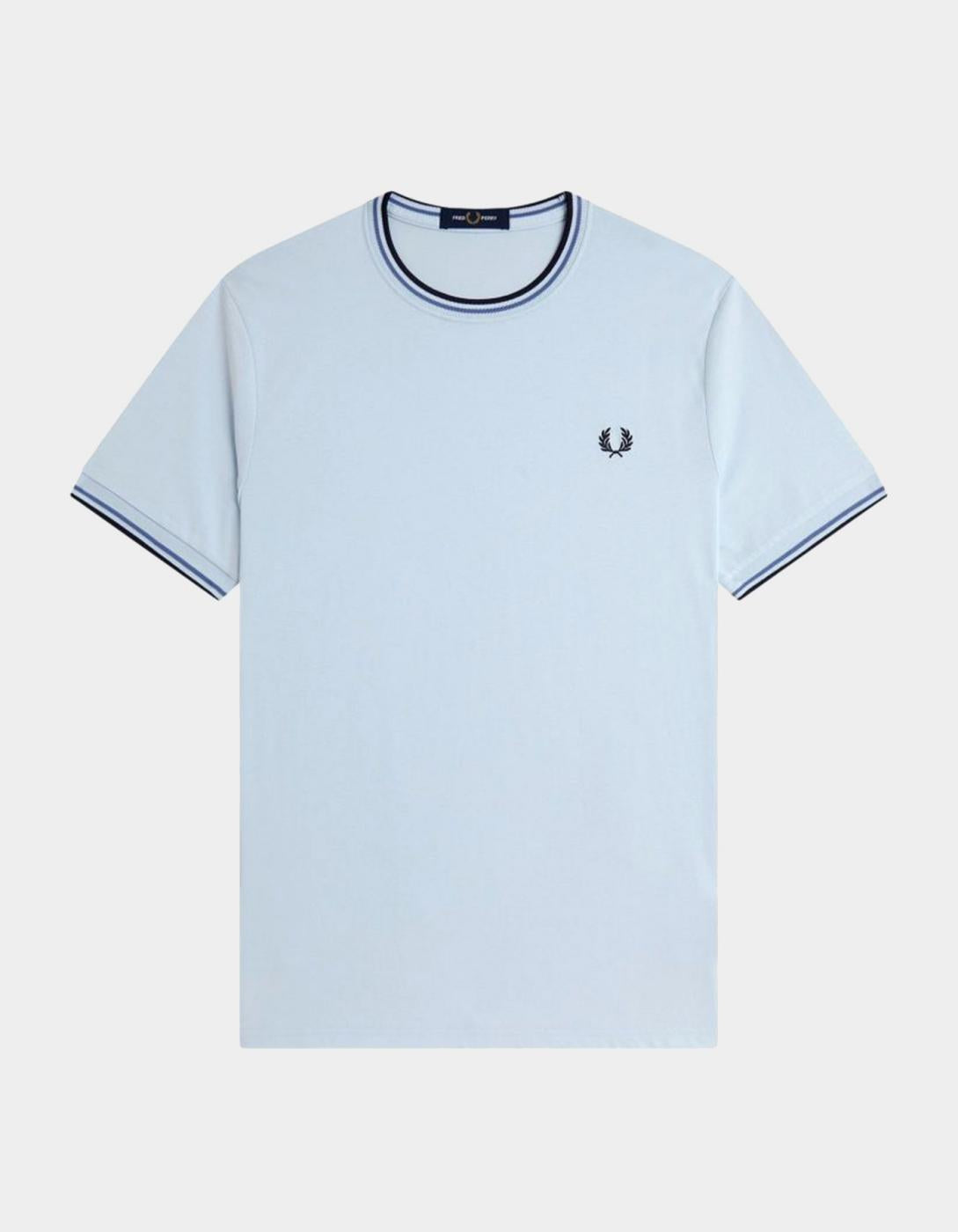 Camiseta FRED PERRY M1588 - Lgtic/Acebl/Navy