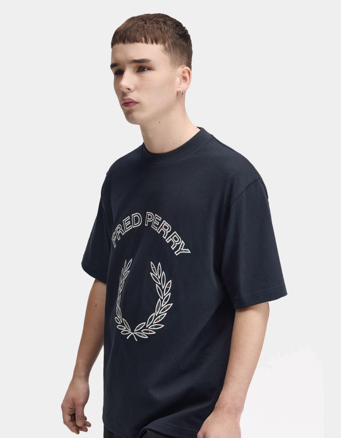 Camiseta FRED PERRY M3417 - Navy