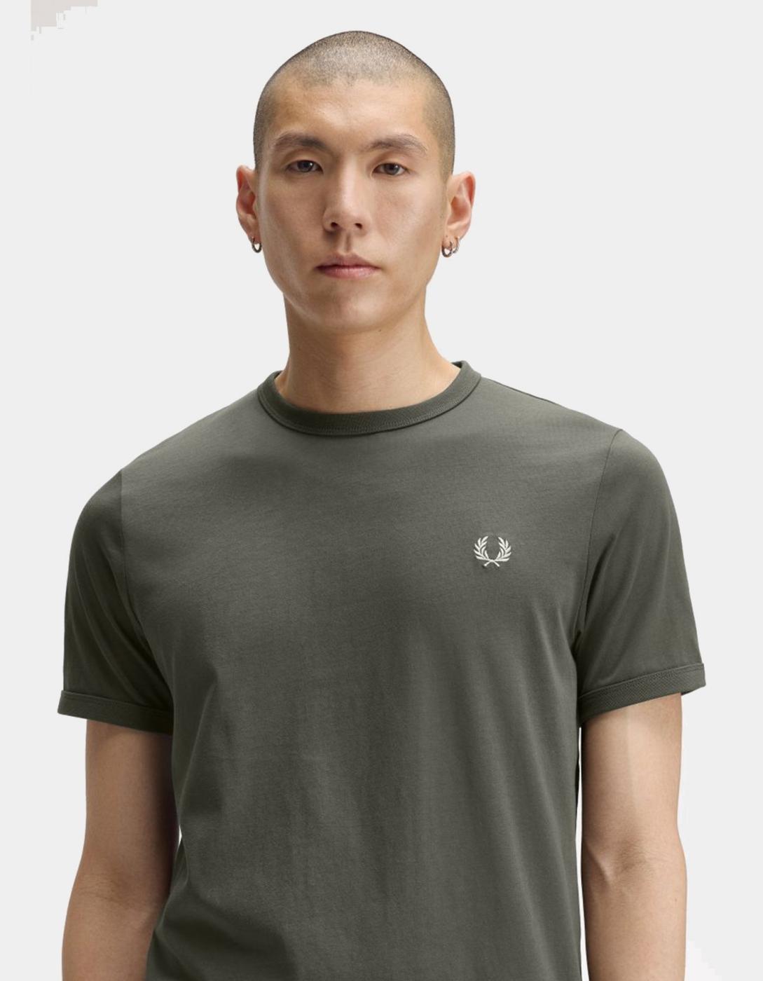 Camiseta FRED PERRY M3519 - Kaki