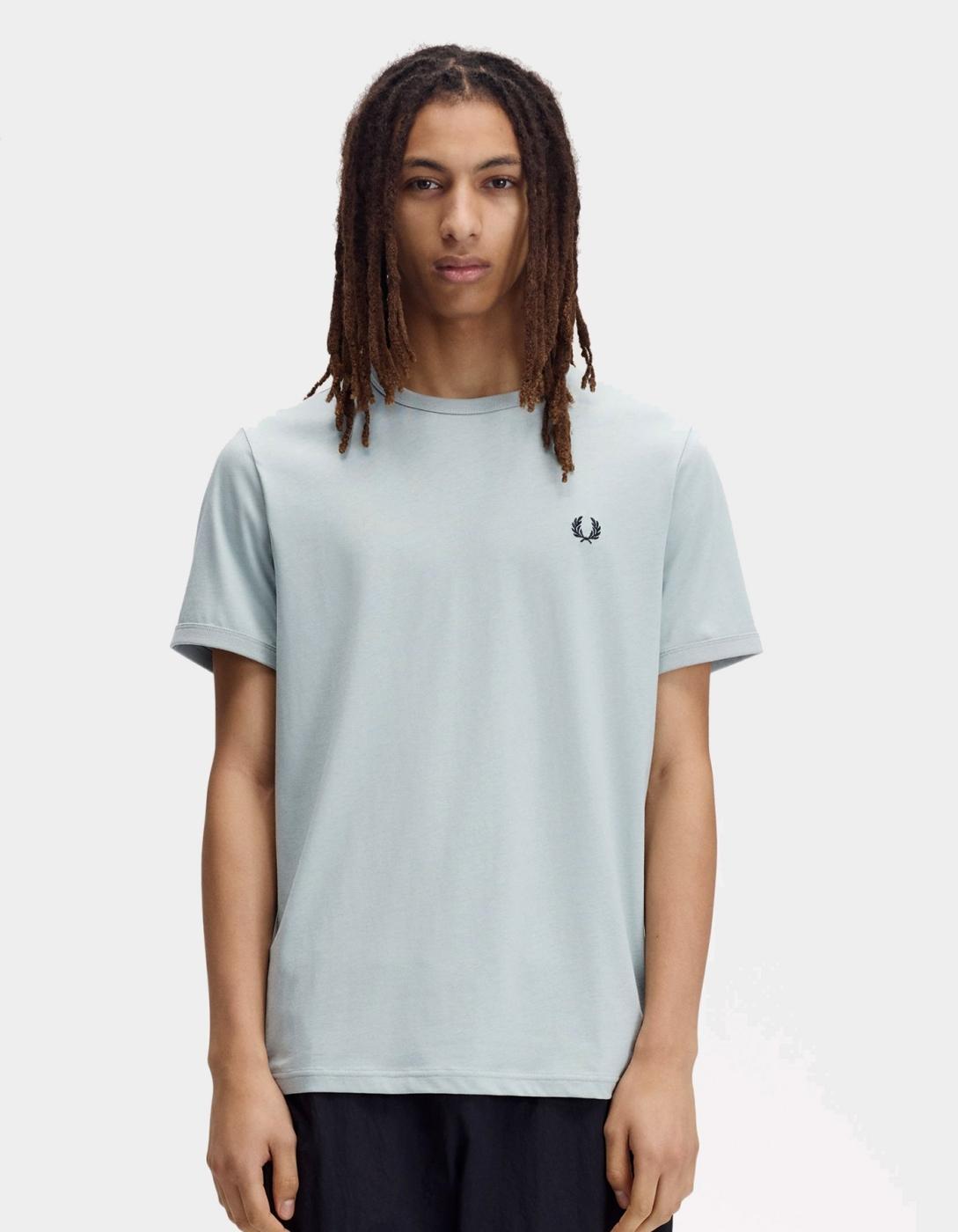 Camiseta FRED PERRY M3519 - Silver Blue