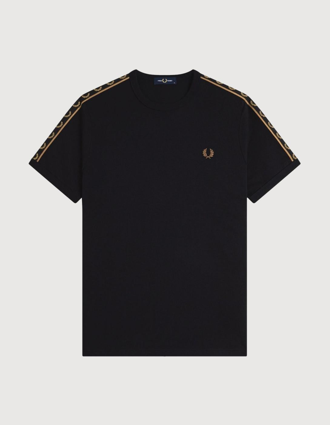 Camiseta FRED PERRY M4613 - Black/Shadedston