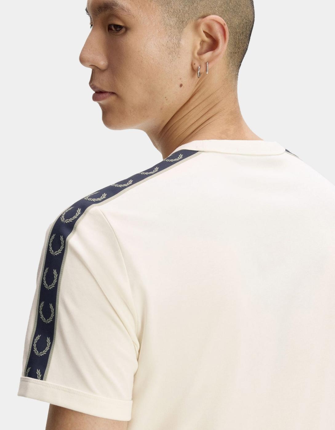 Camiseta FRED PERRY M4613 - Ecru