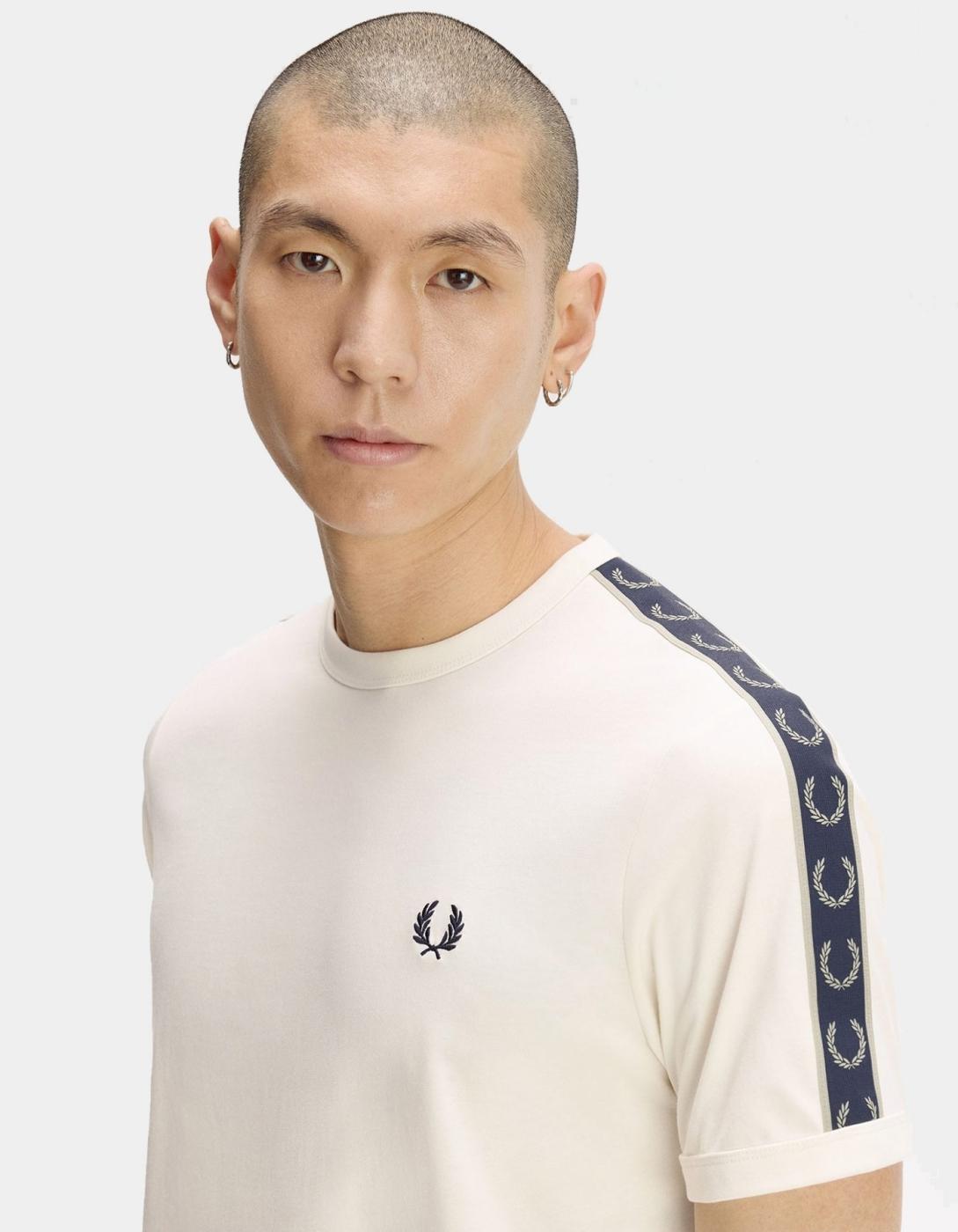 Camiseta FRED PERRY M4613 - Ecru