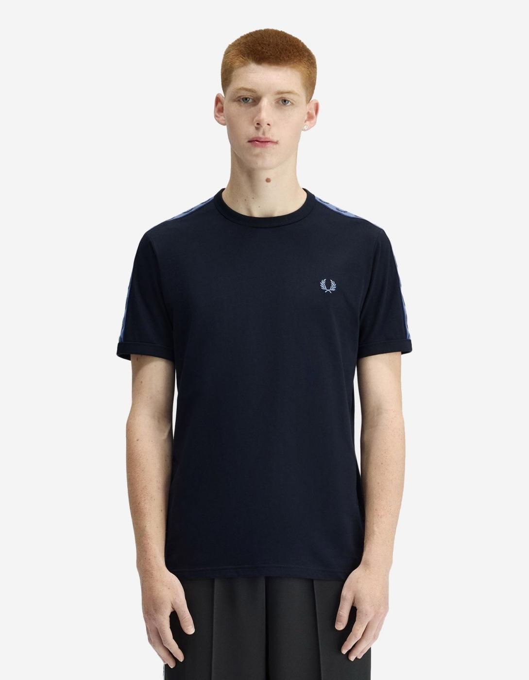 Camiseta FRED PERRY M4613 - Navy/Ace Blue