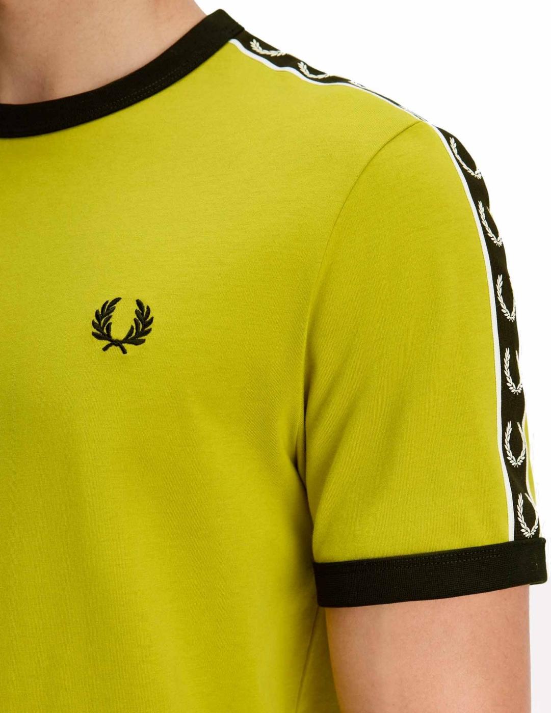 Camiseta FRED PERRY M4613 - Tballyellow/Blk