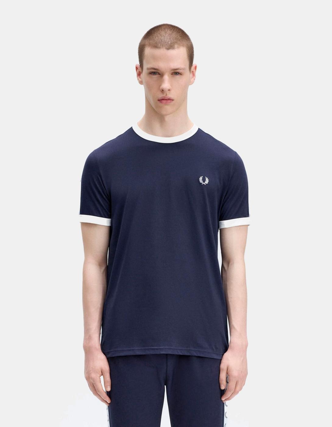 Camiseta FRED PERRY M4620 - Carbon Blue