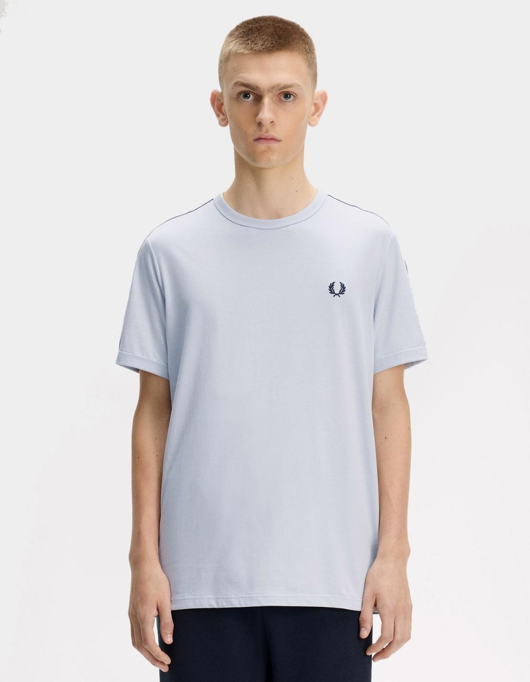 Camiseta FRED PERRY TAPED RINGER - Dusky Blue