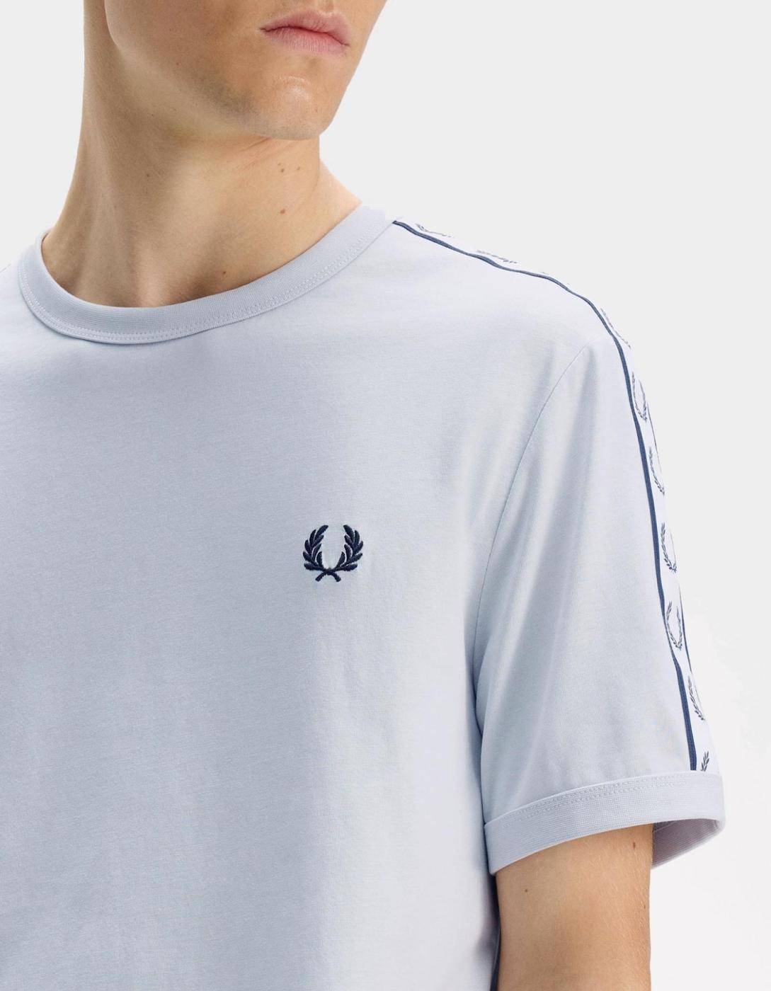 Camiseta FRED PERRY TAPED RINGER - Dusky Blue
