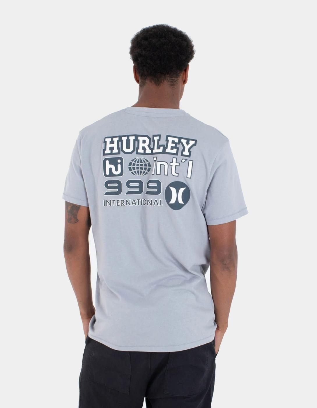 Camiseta HURLEY BANNER - Worker Blue
