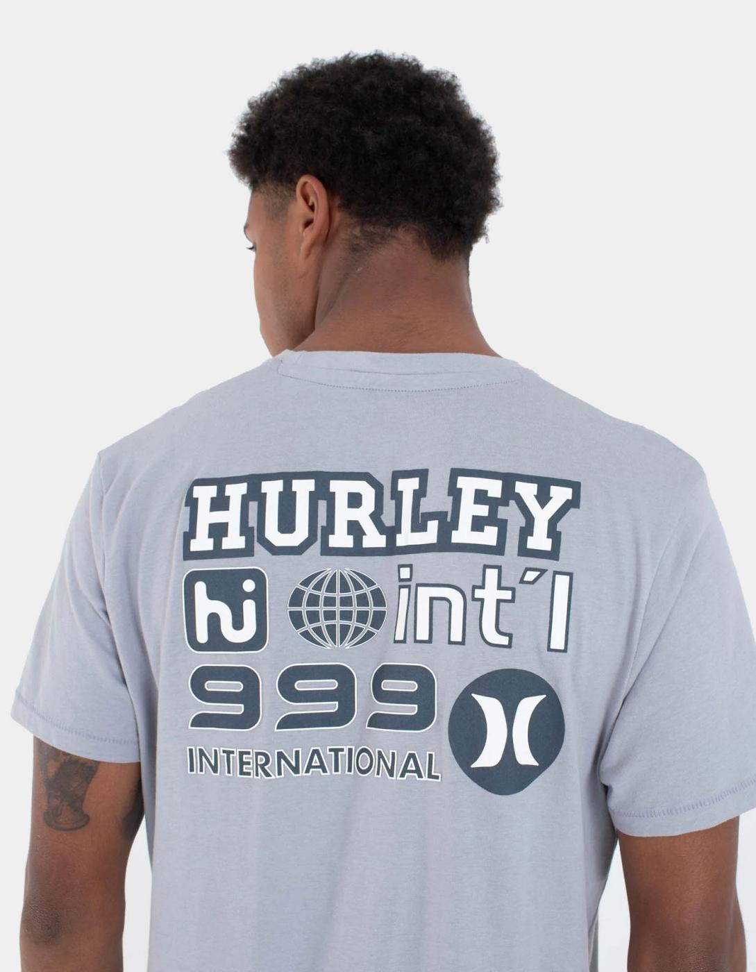 Camiseta HURLEY BANNER - Worker Blue