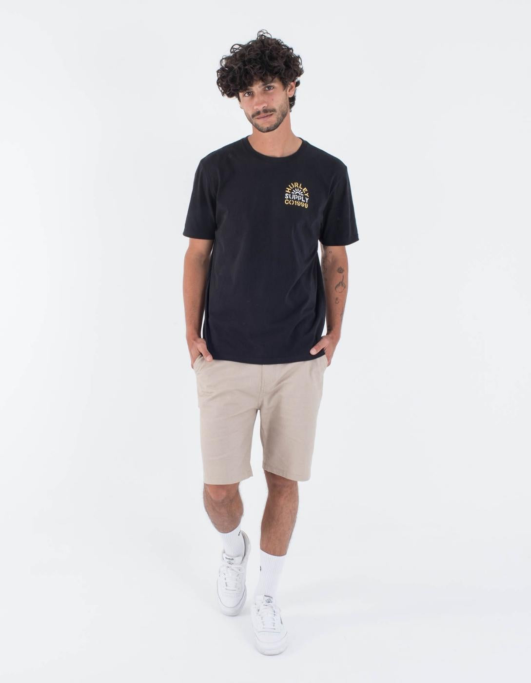 Camiseta HURLEY ORGANIC MILITIA - Black