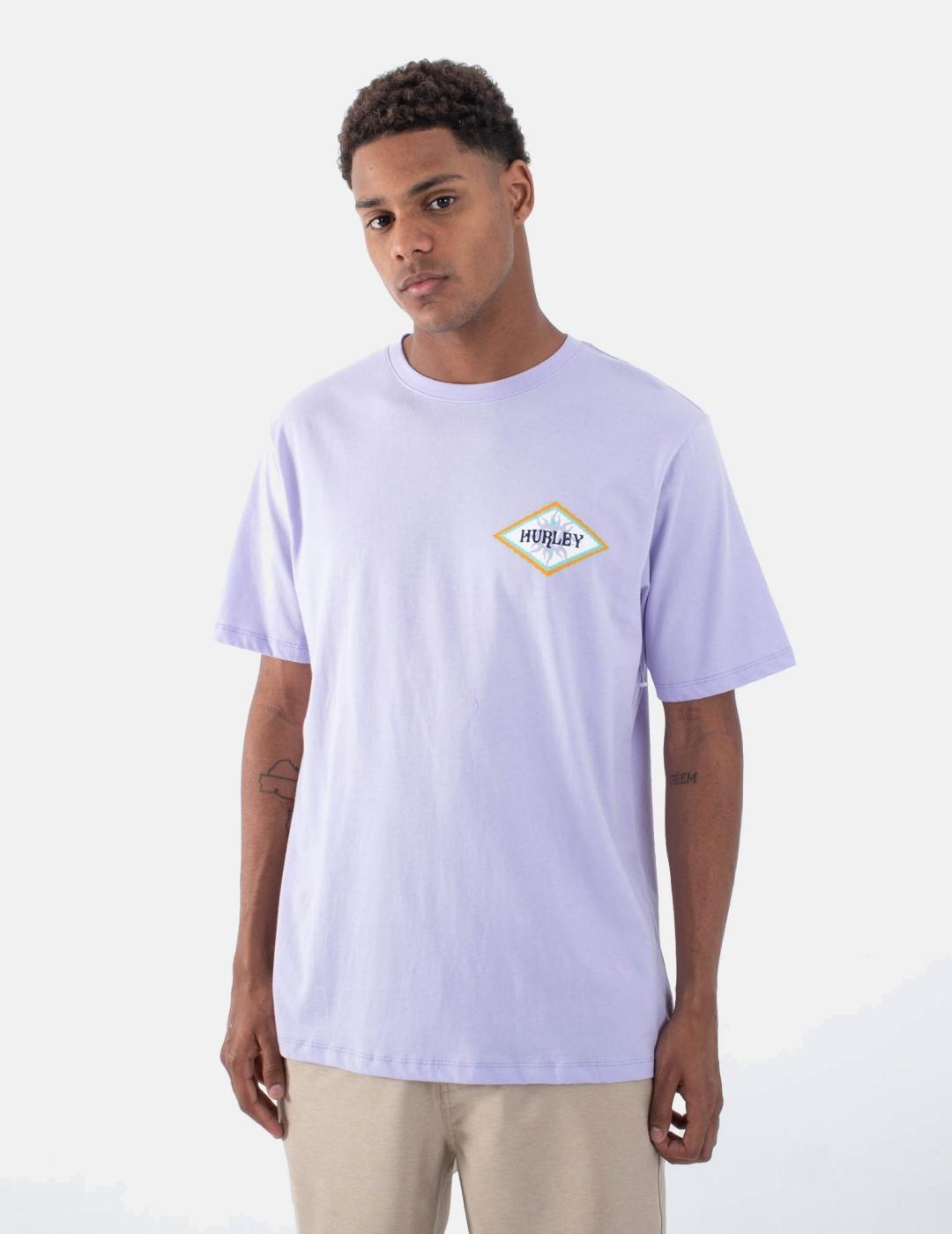 Camiseta HURLEY TROPICS - Lavender Mist