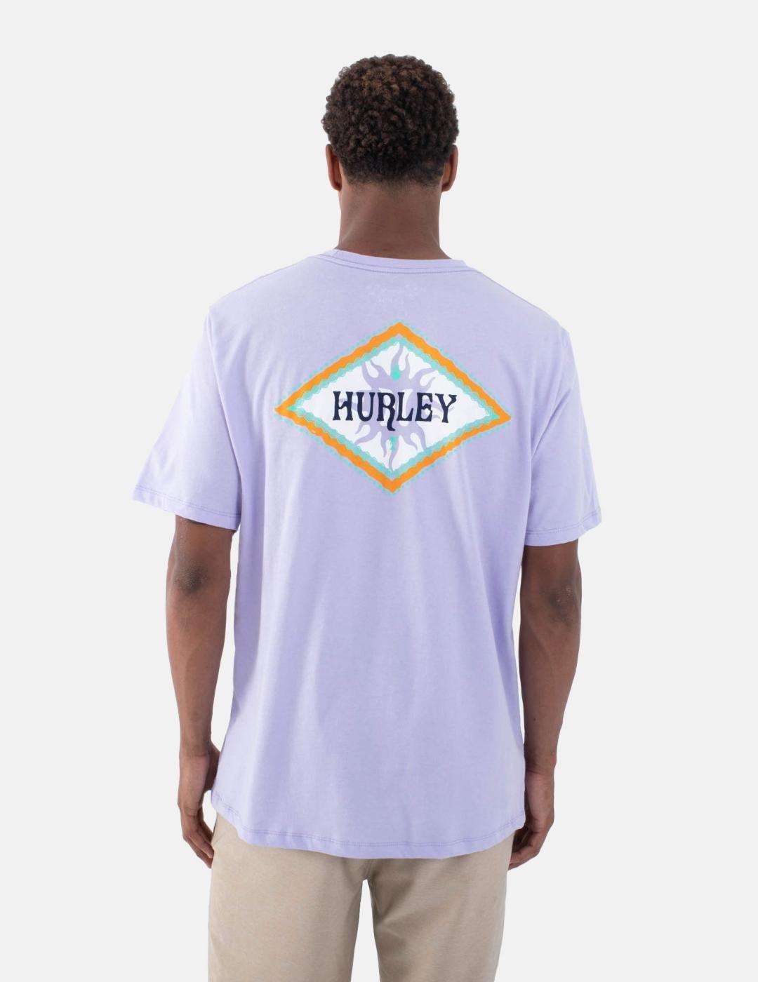 Camiseta HURLEY TROPICS - Lavender Mist