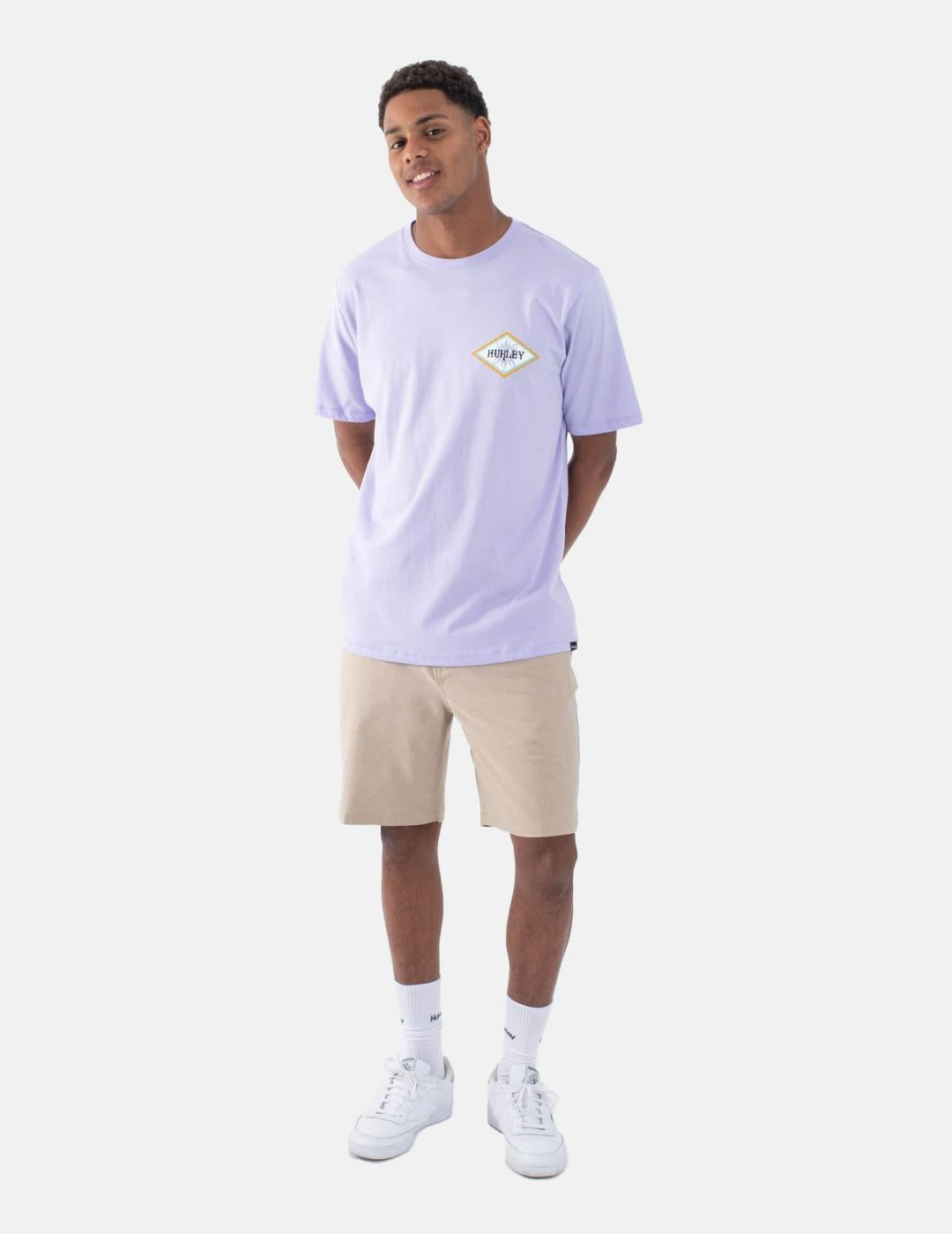 Camiseta HURLEY TROPICS - Lavender Mist