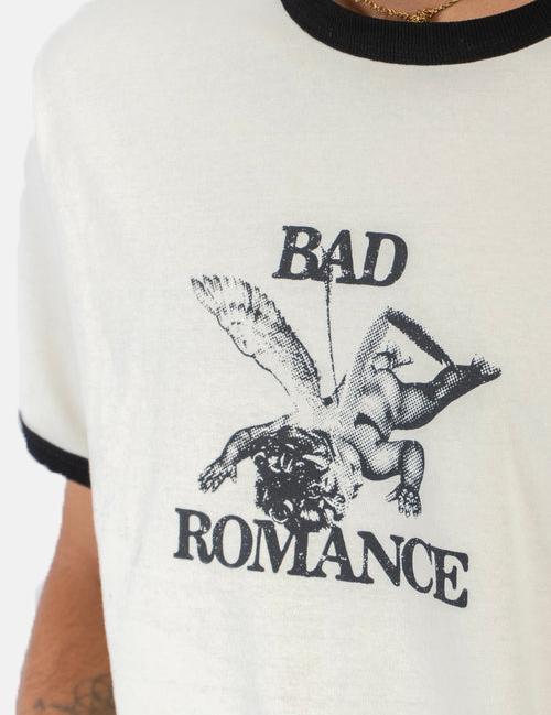 Camiseta KAOTIKO CUPID BAD ROMANCE - Ivory/Black Sand