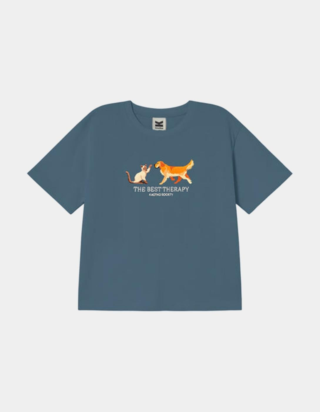 Camiseta KAOTIKO THE BEST THERAPY - Navy