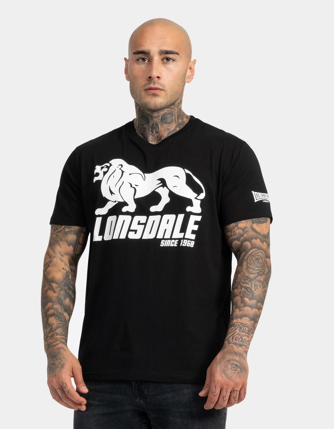 Camiseta LONSDALE BYLCHAU - Black