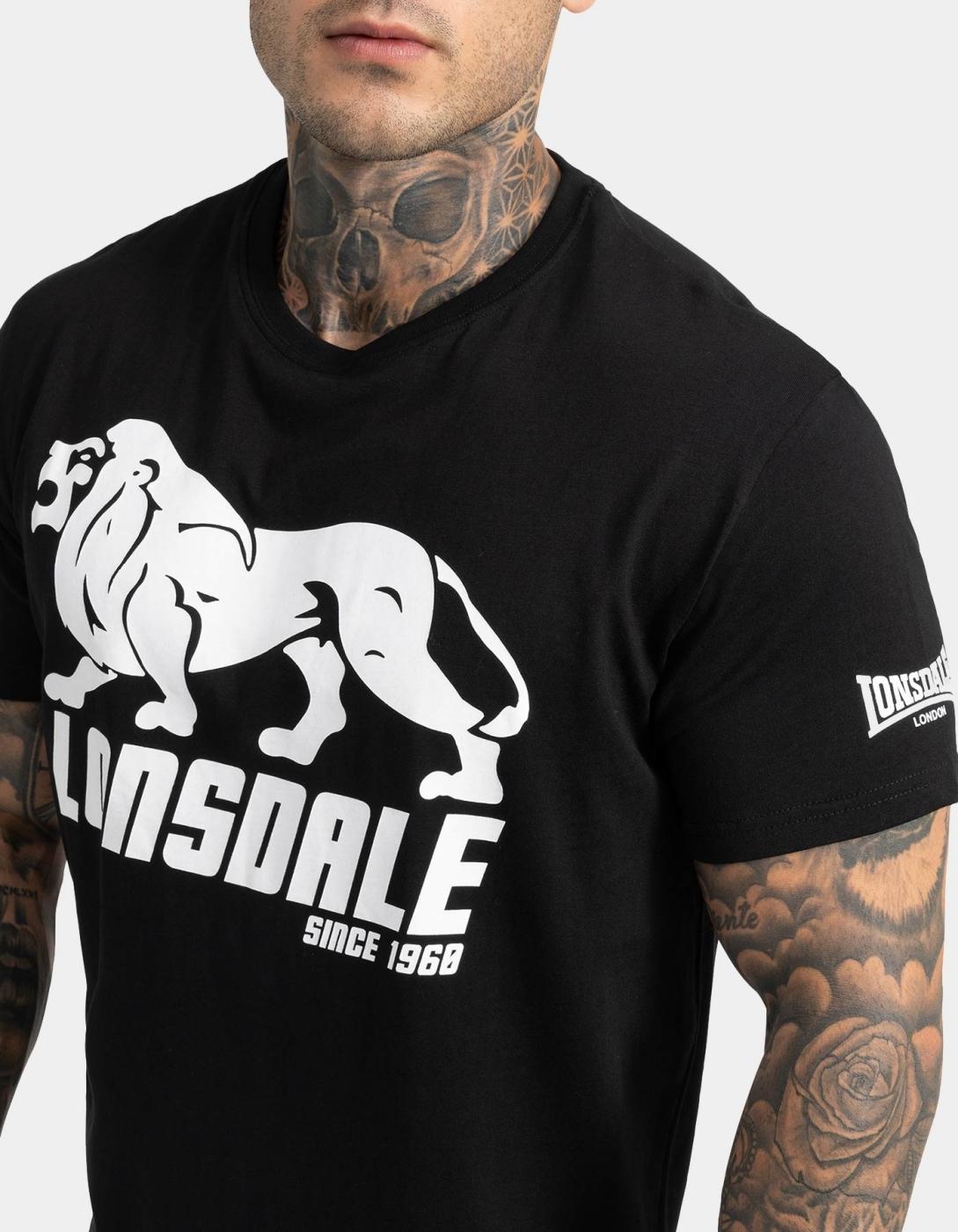 Camiseta LONSDALE BYLCHAU - Black