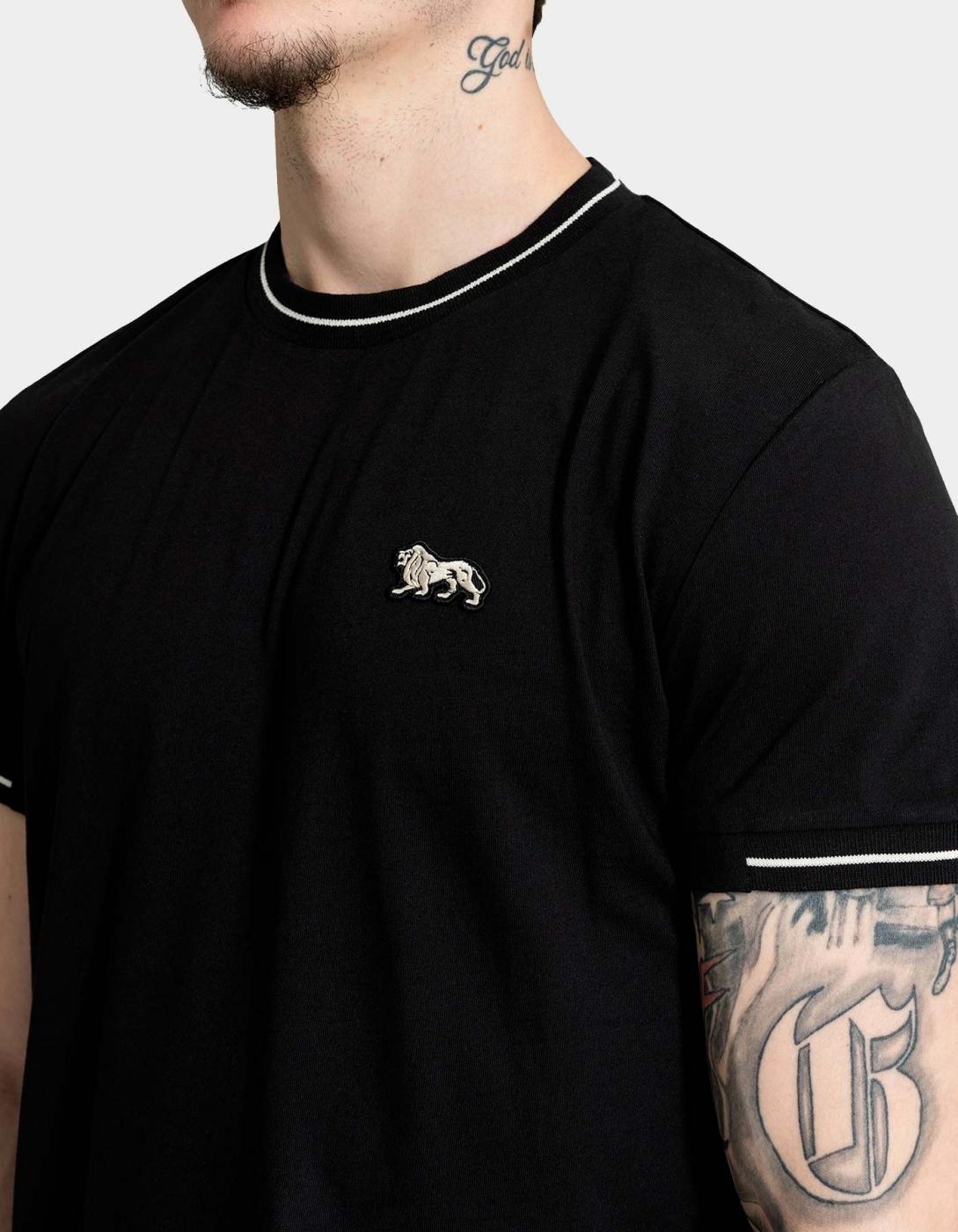 Camiseta LONSDALE CUFFLEY - Black/Ecru