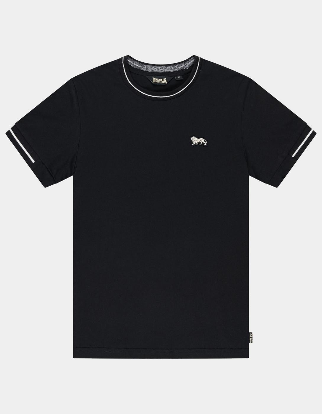 Camiseta LONSDALE CUFFLEY - Black/Ecru