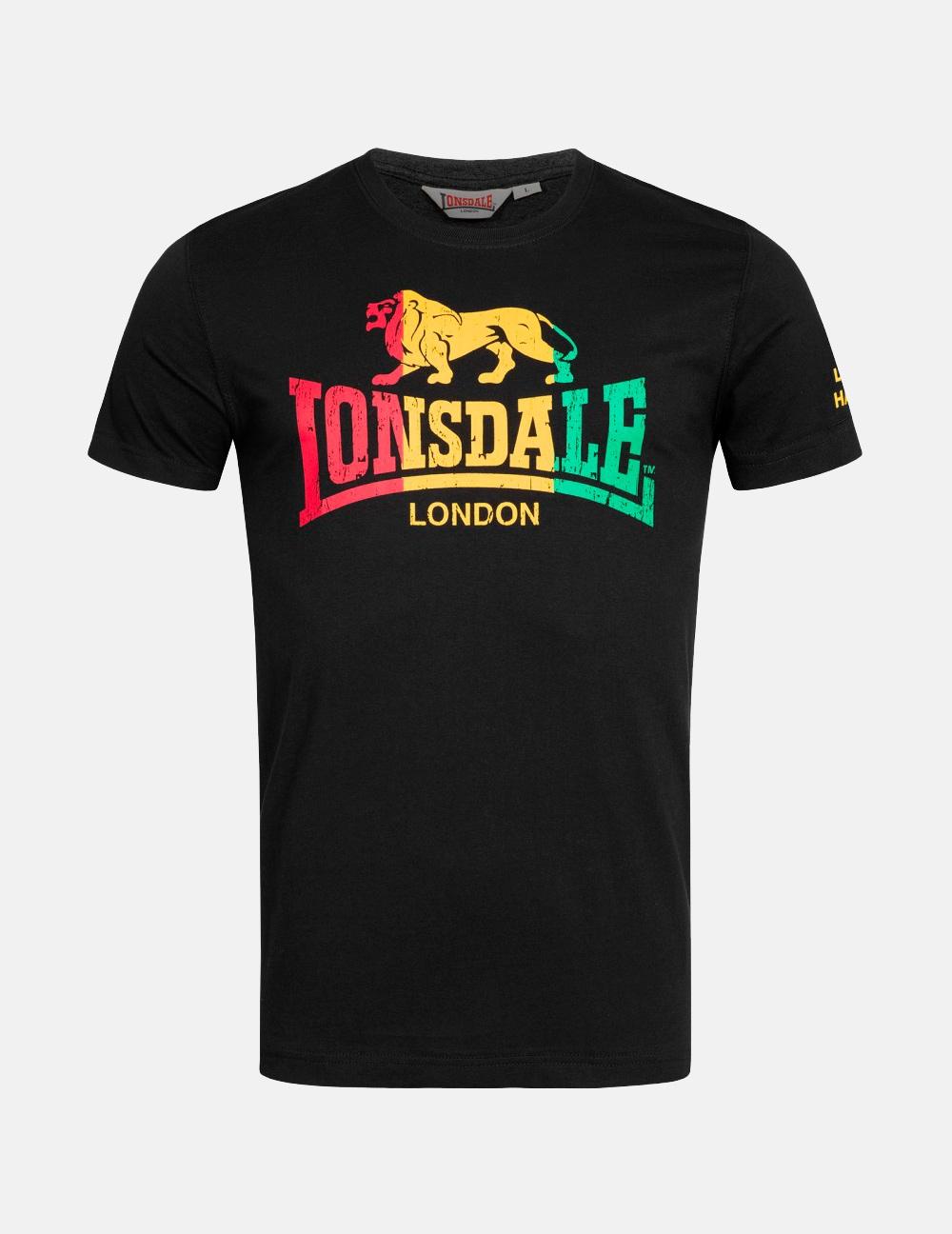Camiseta LONSDALE FREEDOM - Black