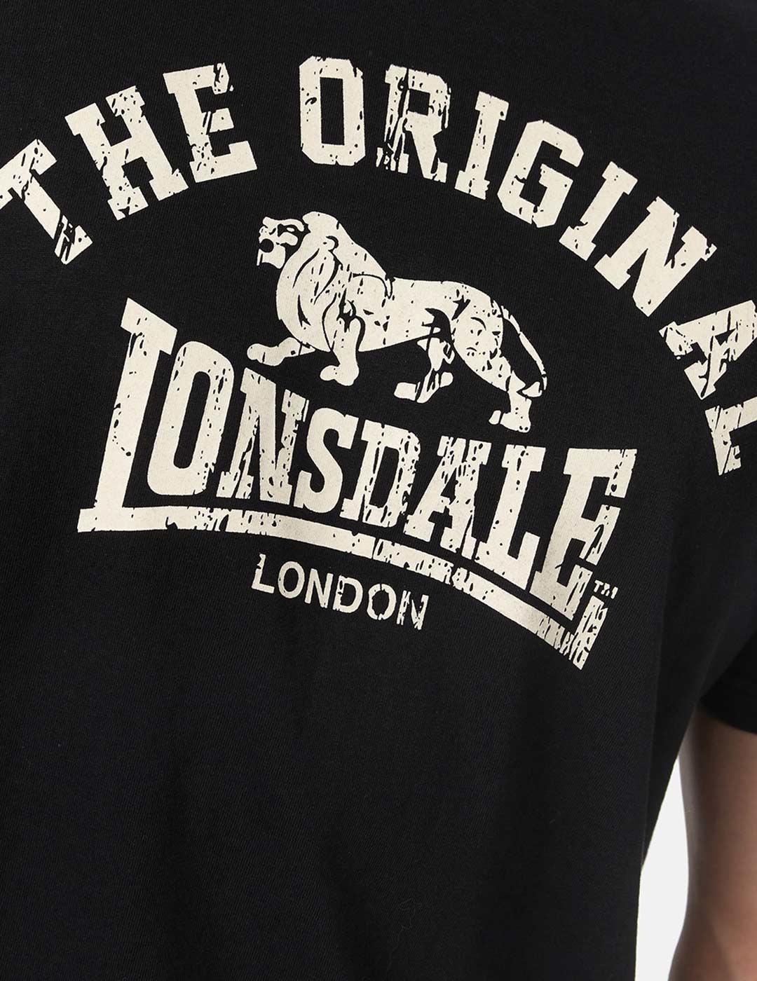 Camiseta LONSDALE ORIGINAL - Black